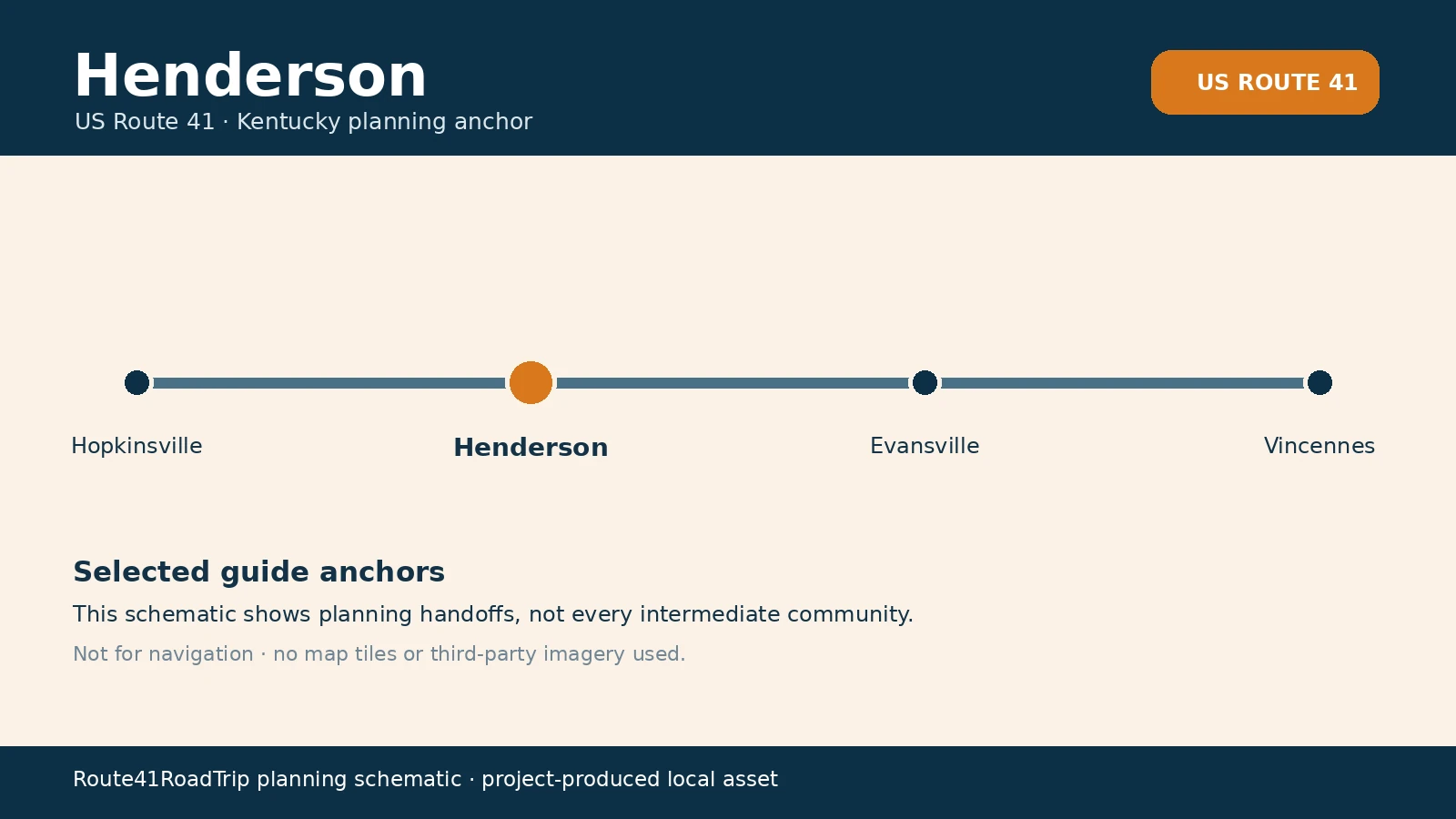 Planning schematic for Henderson in the Route 41 corridor.